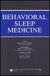 Behavioral Sleep Medicine杂志封面